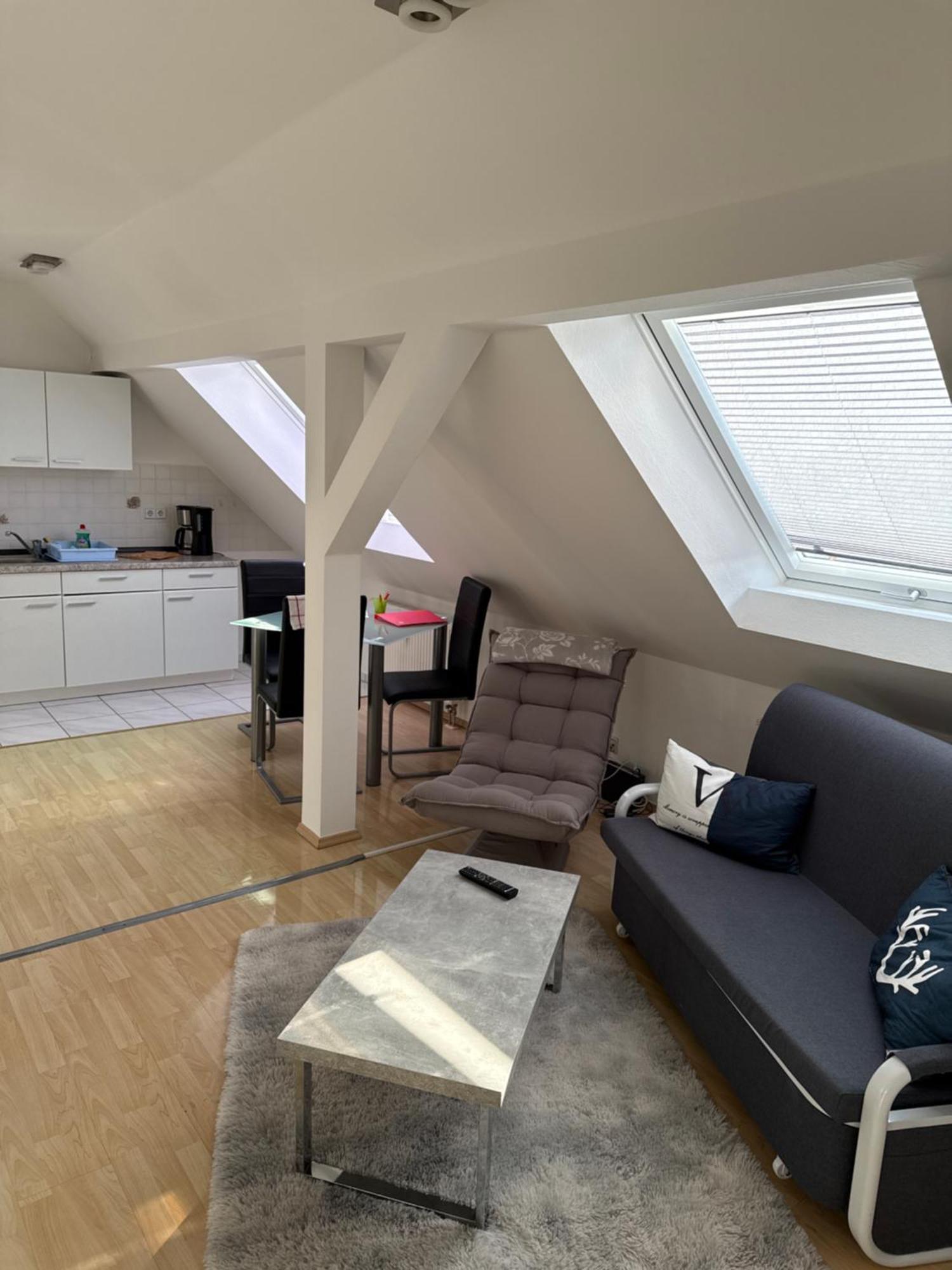 לייפציג Kuschelige Dachgeschosswohnung Am Clarapark מראה חיצוני תמונה